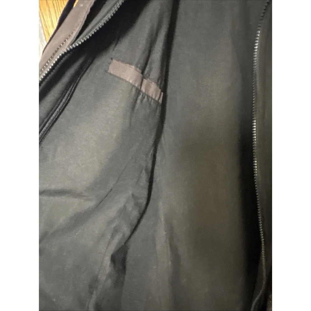 Roar Corduroy Blazer Jacket Men Medium Fray Distressed Detailed Lining Drk Brown - Picture 8 of 16